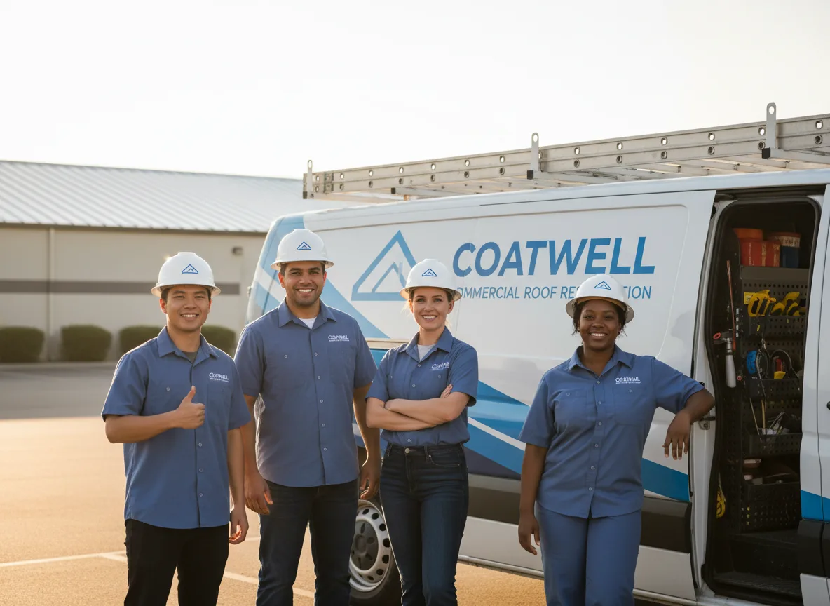 Commercial roof coating company in Proctor, OK